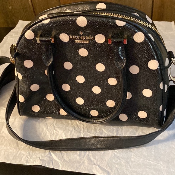 Kate Spade polka dot purse - Picture 1 of 4